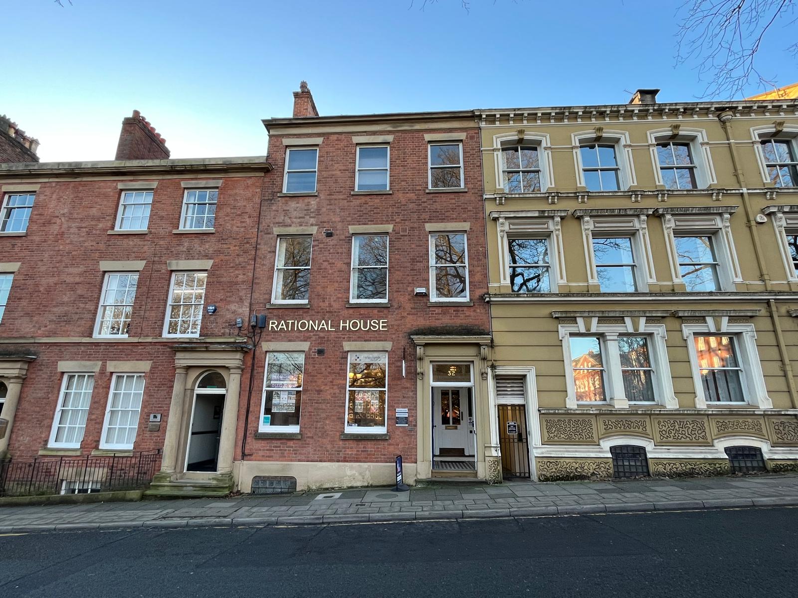Hazelwells office at Rational House, 32 Winckley Square, Preston